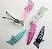 Smile YKK 3 Pairs Cartoon Girls Kids Hairpin BB Snap Clips Bobby Pins Butterfly