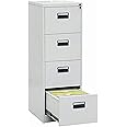 GDF GALAXY DESIGN FURNITURE Filing Cabinet 4 Drawer Vertical, Grey (133 X 62 45) by, GDF-4DR, Cm