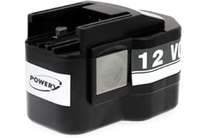POWERY Batería para Milwaukee Taladro PCS 12V Power Plus 1500mAh