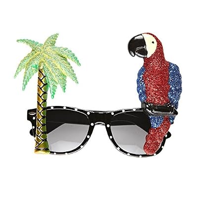 Widmann Gonflable Parrot 0349q Lunettes de style, tropical, Taille unique