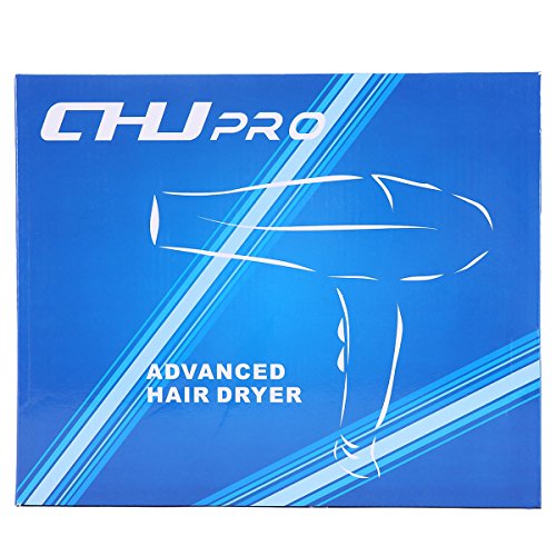 CHJPro 8800 Haartrockner 1800W Elektrische Keramik-Heizung Schwarz - 6