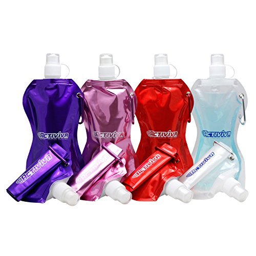 Wave Bouteille Deau Pliable Avec Mousqueton 500 Le