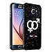 Produktbild Samsung Galaxy S6 / SM-G920F Hülle, Chreey [Avantgarde Serie] 3D Gemalt Erleichterung Weich TPU Silikonhülle Kratzfeste Bumper Case Schutzhülle Soft Backcover [You & Me]