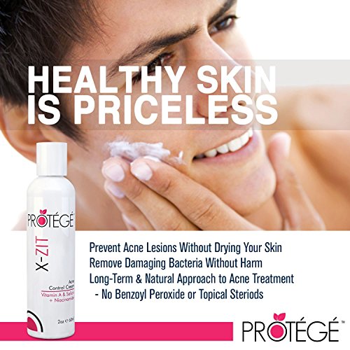 Natürliche Aknebehandlungscreme – X-ZIT – X Out Akne Behandlung für Erwachsene und Teenager + Bekommen Sie ein reines Gesicht + Kontrollieren Sie Pickelbildung auf natürliche Art mit dieser Akne Creme (60 ml) - 8