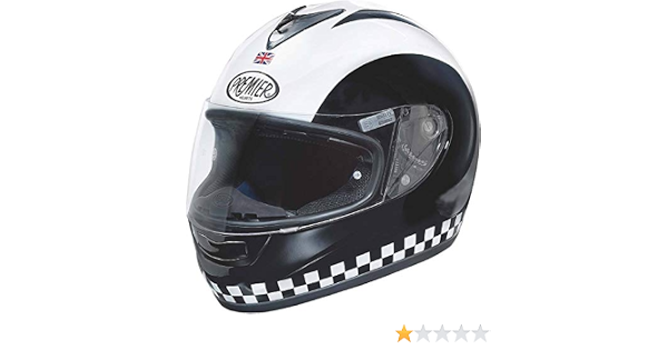 Premier Casco Monza Retro, Multicolore, XS : Amazon.it: Auto e Moto