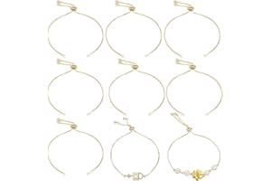 Beebeecraft 32Pcs Adjustable Slider Bracelet 18K Gold Plated 4.7in Slider Bracelets for Jewelry Making with Rhinestones Cubic Zirconia Ends Extender Box Chains for Women Valentine’s Gift Diy Crafts