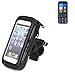 Produktbild Für bea-fon SL820 Fahrrad Halterung Handy Halterung Lenkstange Fahrrad Halter Motorrad Bike mount Smartphone Halter für bea-fon SL820 Wasserabweisend, regensicher, spritzwasserdicht - K-S-Trade(TM)