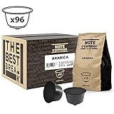 Note D'Espresso Cápsulas de Café Arábica Exclusivamente Compatibles con cafeteras de cápsulas Nescafé* y Dolce Gusto* 96 Unidades da 7 g, Total: 672 g