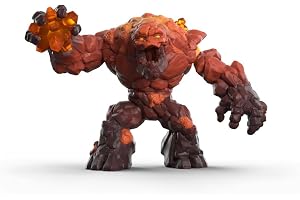schleich ELDRADOR | Lava-monstret 70895 | 8 x 18 x 12 cm | Monsterfigur, stridsvarelse leksak för pojkar 7+, fantasiodjur, actionfigur gåvor, skärmfri fantasifull låtsaslek