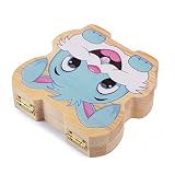 ELENKER Aufbewahrungsbox für Kinder Baby Zähne Milchzähne Box Geschenk für Kinder - 8
