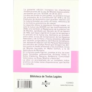 Legislacion forestal / Forest Legislation