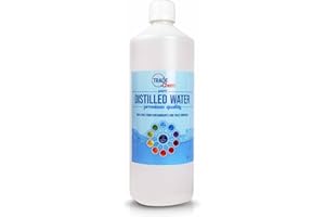 Distilled Water - 100% Ultra Pure Water (Blue) (1L)