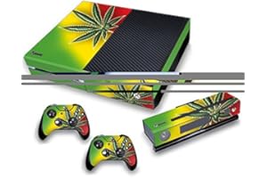 FUNKY PLANET Xbox One Autocollants PVC pour Xbox Une Console et 2 contrôleurs *Cannabis*