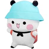 PIKALAX Bubu Cap Plush Soft Toy - Adorable 25Cm Cuddly Bubu Plush for Kids and Adults, for Kids, Boyfriend, Girlfriend, Birth