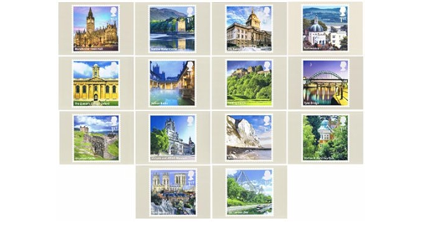 12 A To Z Uk Landmarks Part 2 Phq 363 Full Set Mint Amazon Co Uk Office Products