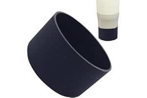 FULENYI Funda Protectora Inferior de Taza – Funda Protectora de Silicona para Botella de Vidrio Taza Taza | Protector de Manga Inferior para Botella de Vidrio de 12 a 24 onzas