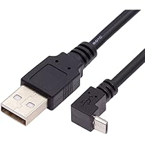 Libro Rosso Jung Cavo USB 2.0 Angolato Da 25cm Per Ricarica E Trasferimento Dati, Connettore Micro USB A 5 Pin, Colore Nero Cavo Micro USB Angolato - Foto 7