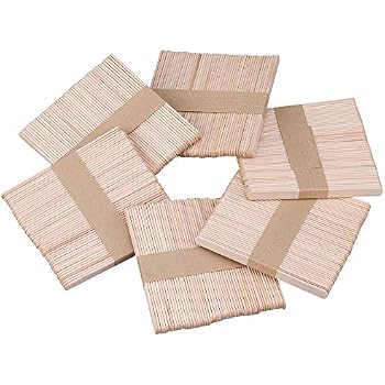 DOITEM Lot 281 Bâtons Sucettes Et Tiges Bois Balsa - Kit Complet Pour Loisirs Créatifs Et Bricolage