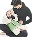 Wallaboo Baby Blanket Nore, 85 x 85 cm (Durable Faux Suede with Warm and Soft Shearling Inner) - Lime Green