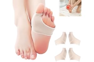 LAKJUOZ 2 Paires Chaussettes Hallux Valgus Bunion Corrector Élastique Et Doux Chaussettes Correctrices Coussinet Pour Gros Orteil Et Orteils Avant Soulagement De Douleur