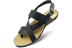 Harssidanzar Sandalias Piel Hombre