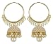 Meenaz Pearl Jhumka /Jhumki Ear rings For Girls Women in Traditional Ethnic Gold Plated Jhumka J148 RS.319.00