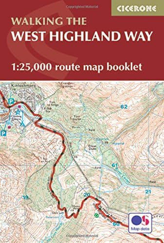 West Highland Way Map Booklet: 1:25,000 OS Route Mapping (British Long Distance Trails)