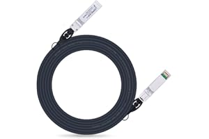 ipolex 10Gb SFP+ Kabel 3m, 10Gbase-CU SFP+ Direct Attach Kupfer Kabel DAC für Cisco SFP-H10GB-CU3M, Ubiquiti, D-Link, Supermicro, Netgear, Mikrotik, Passiv