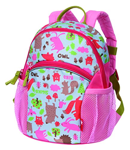 Preisvergleich Produktbild sigikid, Mädchen, Rucksack Waldtiere, Forest, 25 cm, Rosa, 24835