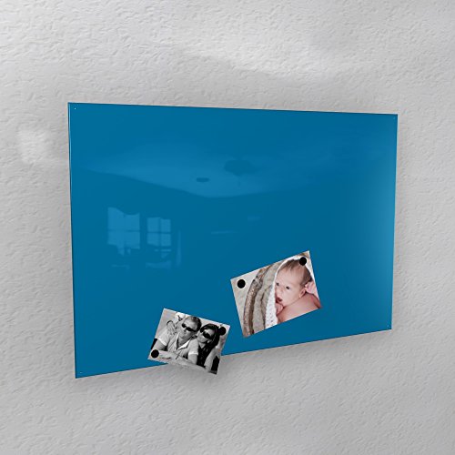 Magnetwand - himmel-blau glänzend * RAL 5015 * hochglanz - 3 verschiedene Größen - 40 x 60 cm ; 50 x 80 cm ; 60 x 90 cm - (60 x 90 cm)