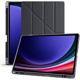 Samsung Galaxy Tab S6 Lite 2024 P610 P617 P620 10.4 Kalem B&ouml;lmeli, Smart Cover, Stand &Ouml;zellikli, Pu Deri Koruyucu Kılıf (S Pe