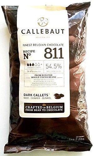 Callebaut Bélgica chocolate oscuro Callets - 1 x 1kg