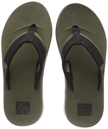 Reef Fanning Low, Tongs Homme, Vert (Olive Oli) 43 EU