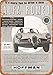 Produktbild Yohoba 1957 Alfa Romeo Giulietta Spider Vintage Look Metallschilder 30,5 x 45,7 cm