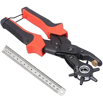 Lot de 6 perforatrices pour cuir (1,5 mm-5 mm) | Perforatrice de
