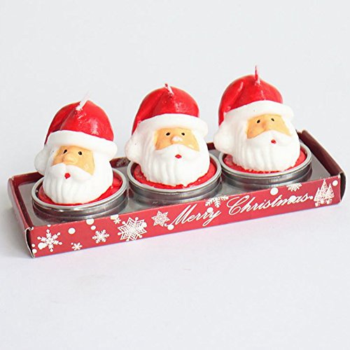 Preisvergleich Produktbild Evaric Weihnachtskerzen Weihnachten Deko 6pcs