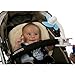 Japace® Multifunctional Portable Mini Clip Fan for Baby Stroller Baby Cots Playpens Desks In the car Clip-on With USB Cable in Green,Blue,Yellow(Random Colour)