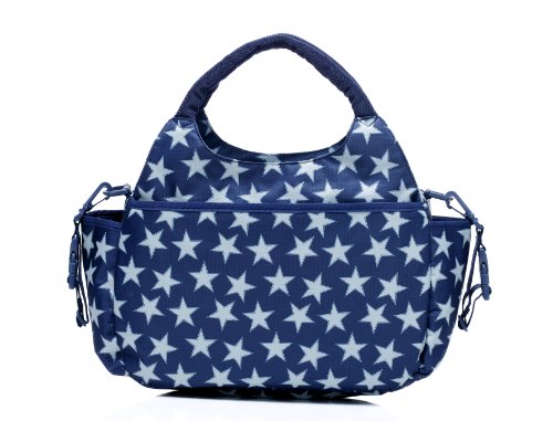 Momymoo Mono Baby Changing Bag with Stars