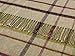 Price comparison product image Bronte Variegated Windowpane Multi Pistachio 100% Pure Merino Lambswool Throw or Blanket UK Made 185 x 140 cms