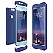 Price comparison product image CE-Link for Huawei Honor 8 Case Hard , Huawei Honor 8 Premium 3 in 1 Slim PC Cover , Ultra-thin 360 Degree Full Body Protective Elegant Shock Proof Anti Scratch Bumper for Huawei Honor 8 5,2 Case Blue