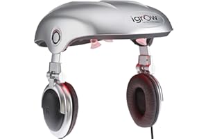 Glamza Sistema di crescita dei capelli laser iGrow - Aiuta a prevenire la perdita dei capelli e stimola la crescita dei capelli per capelli più spessi e pieni per uomini e donne