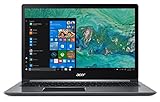 Acer Notebook Swift 3 SF315-41-R03D, Processore AMD Ryzen 5 2500U, RAM 8 GB DDR4, 256GB SSD, Windows 10 Home, Dispaly 15.6' FHD IPS, Silver