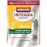 Animonda Integra Protect Sensitive Katzentrockenfutter Kaninchen + Kartoffeln, 300 g