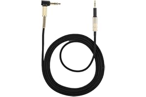 Tangxi Ersatz Audio Upgrade Kabel Geflochtene Kopfhörerkabel Fit für K450 K451 K452 K480 Q460 123cm ohne Mikrofon