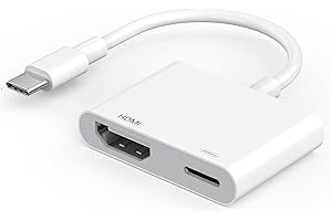 WAHBITE Apple USB-C auf HDMI Adapter 4K @ 240Hz für iPhone 15 16 MacBook Pro Air iPad Pro, MFi-zertifiziert Typ-C Digital AV HDMI 2.1 Kabel kompatibel mit Samsung Galaxy S25, Nintendo Switch, Pixelbook, XPS