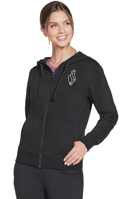 Skechers Women's Go Lounge Hooded Sweatshirt, Cadet, XS UK : Amazon.co.uk:  Fashion