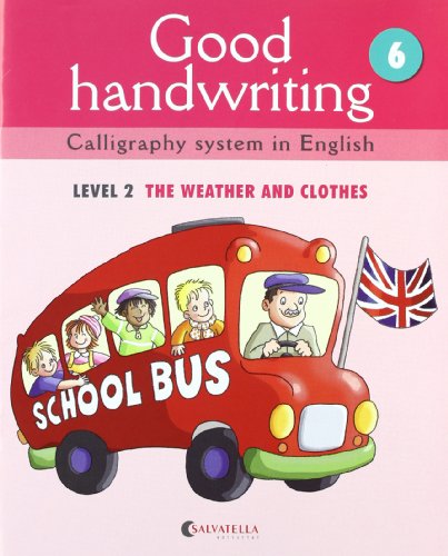 Good handwriting 6: Calligraphy system in Englishlevel 2 the weather and
