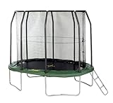 Trampolines 10ft x 7ft Telstar DELUXE Jump Capsule with Safety Enclosure FREE Cover and FREE Ladder High Specification Trampoline from Telstar ONLY £279