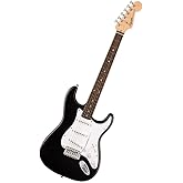 Fender Squier Debut Serisi Stratocaster Elektrikli Gitar, Beginner Gitar, 2 Yıllık Garanti, Siyah