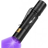 Valkyrie 365nm UV El Feneri Profesyonel G&uuml;&ccedil;l&uuml; Işık Evcil Hayvan İdrar Tespiti, Para Kontrol, Akrep Mini UV Fener